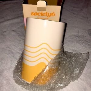 Society6 stainless steel double wall wine chiller